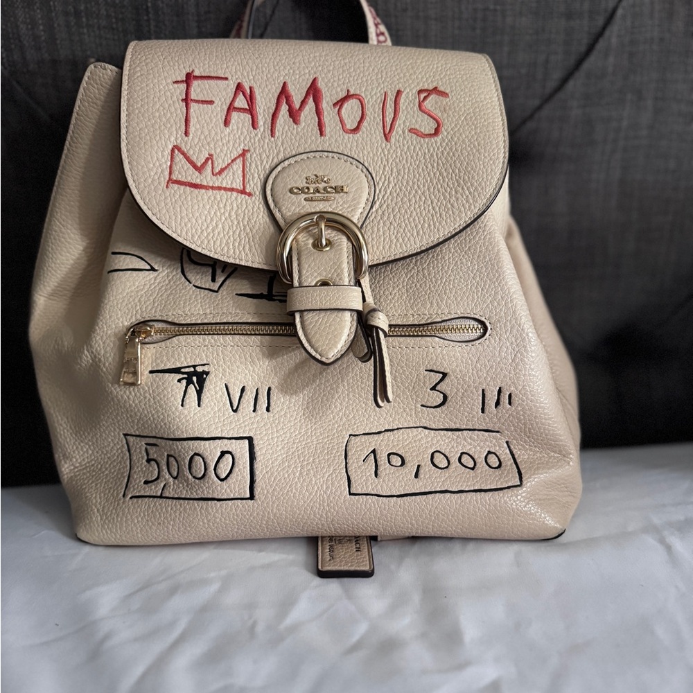 Coach X Jean Michel Basquiat Kleo Backpack